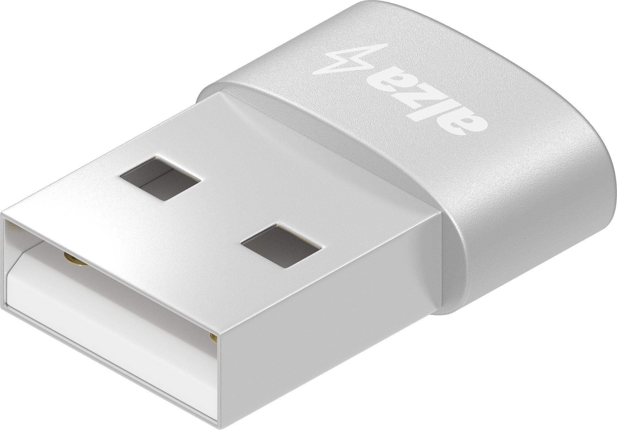 AlzaPower USB-A (M) - USB-C 2.0 (F) fehér