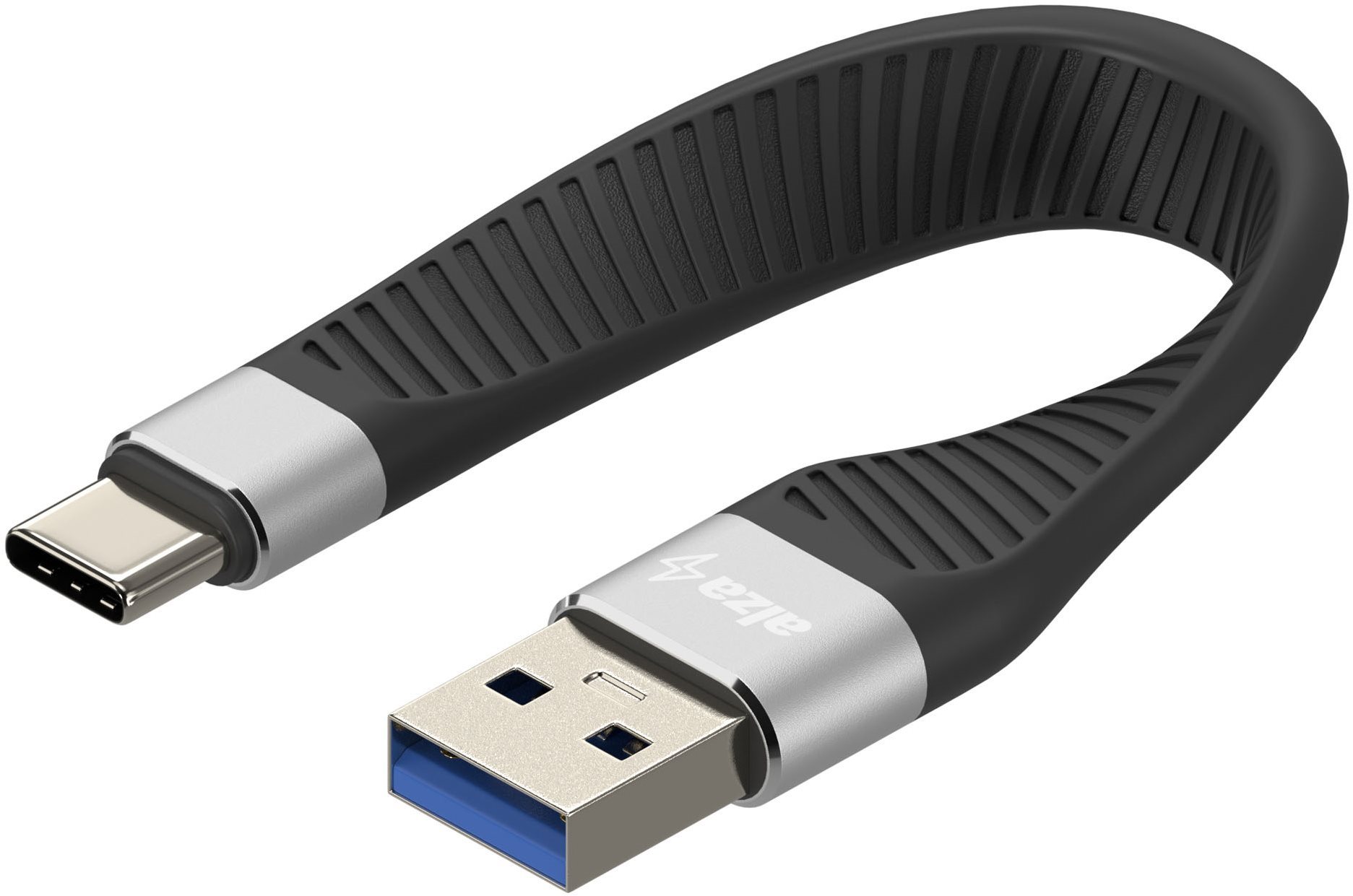 AlzaPower Flex Core USB-C 3.1. Gen 1, fekete