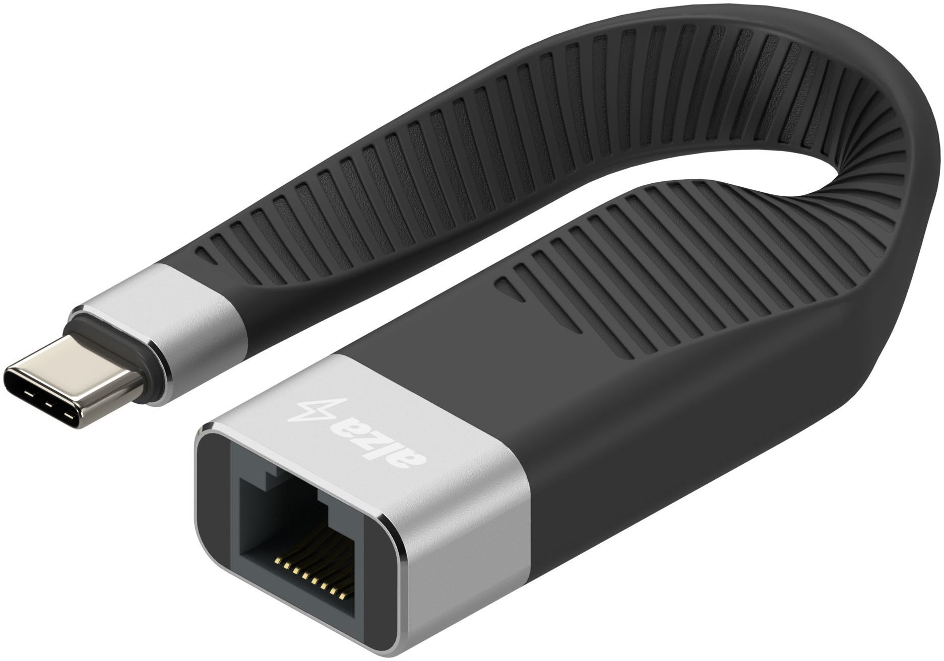 AlzaPower Flex Core USB-C 3.2 Gen / LAN, fekete