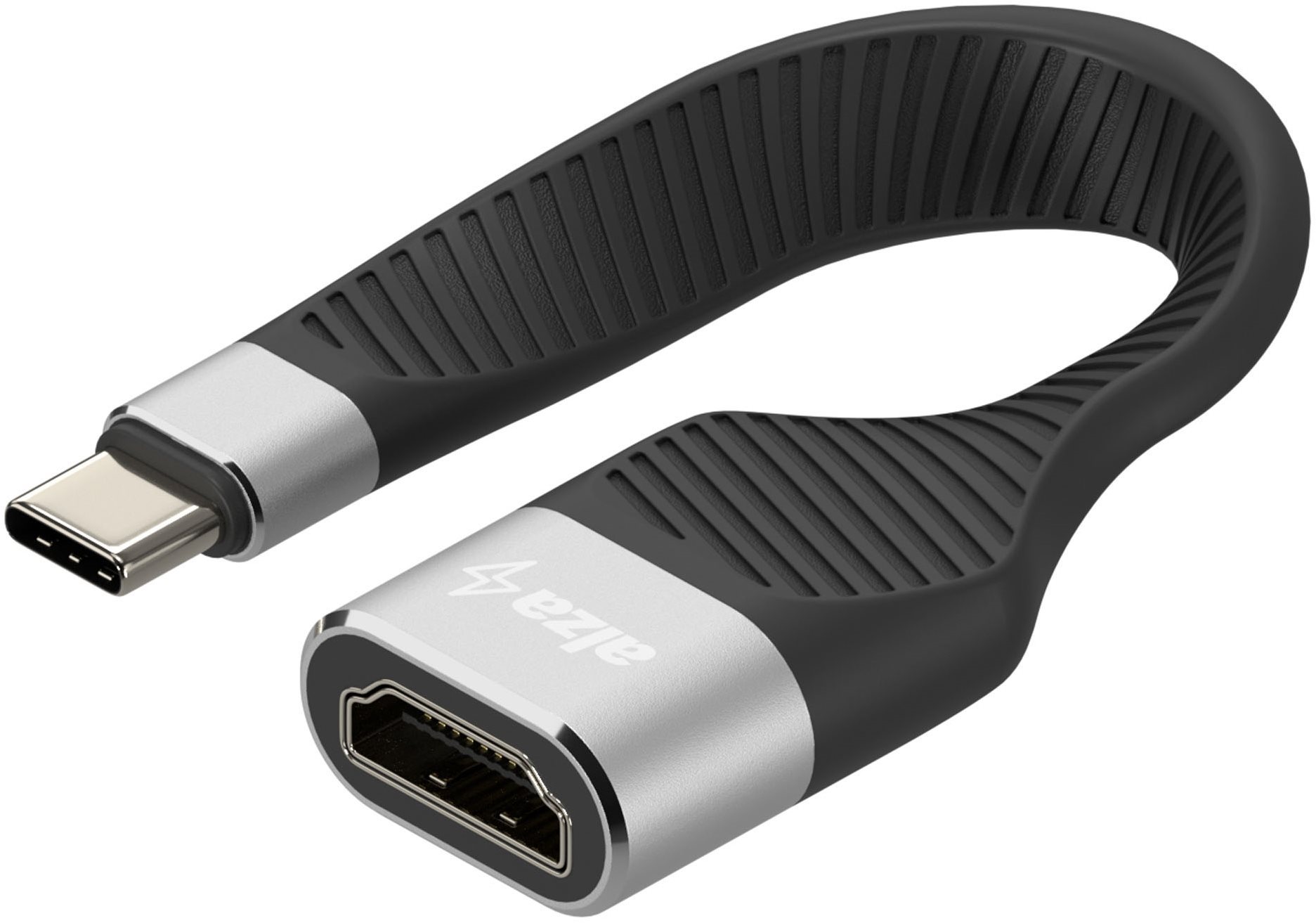 AlzaPower FlexCore USB-C 3.2 Gen 2 to HDMI 4K 60Hz fekete