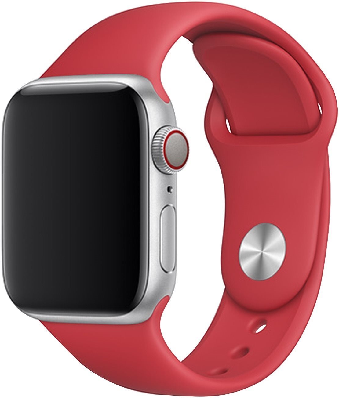 Eternico Essential Apple Watch 42mm / 44mm / 45mm méret S-M - cherry red