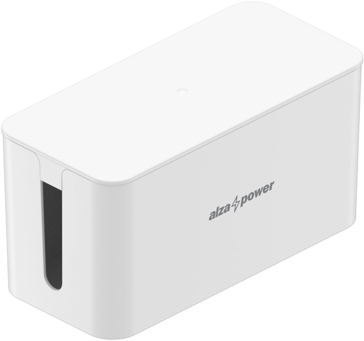 AlzaPower Cable Box Basic Small fehér
