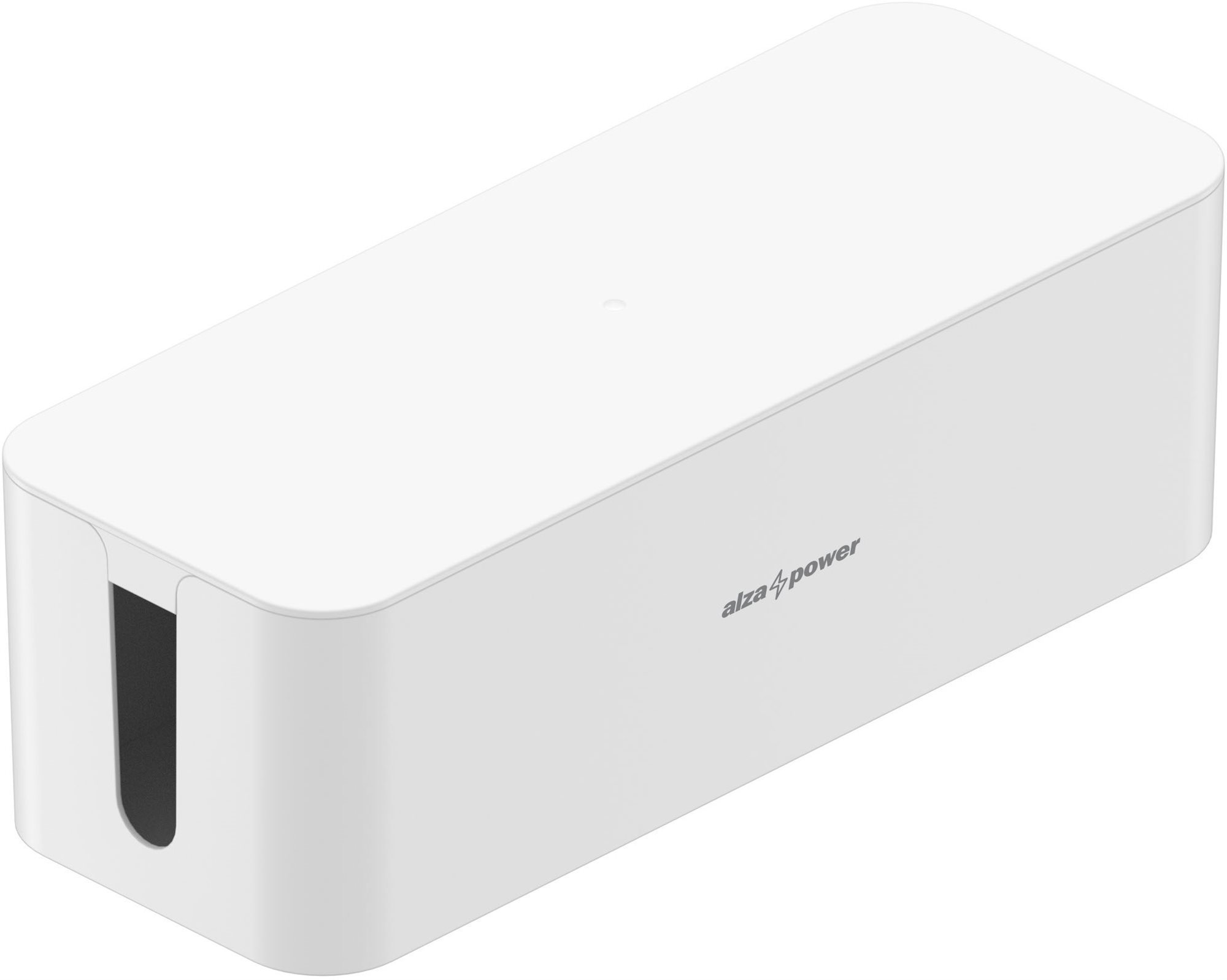 AlzaPower Cable Box Basic Large fehér