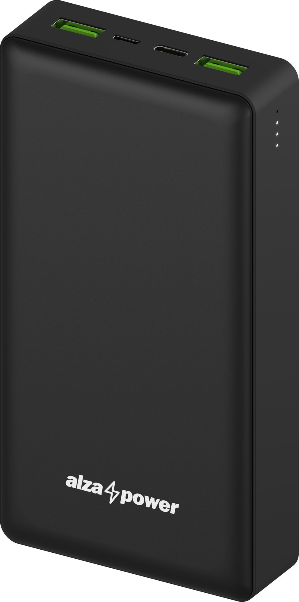 AlzaPower Ingot 20000mAh Quick Charge + PD3.0 fekete
