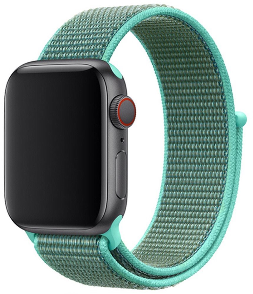 Eternico Airy Apple Watch 38mm / 40mm / 41mm - Mountain Green and Green edge
