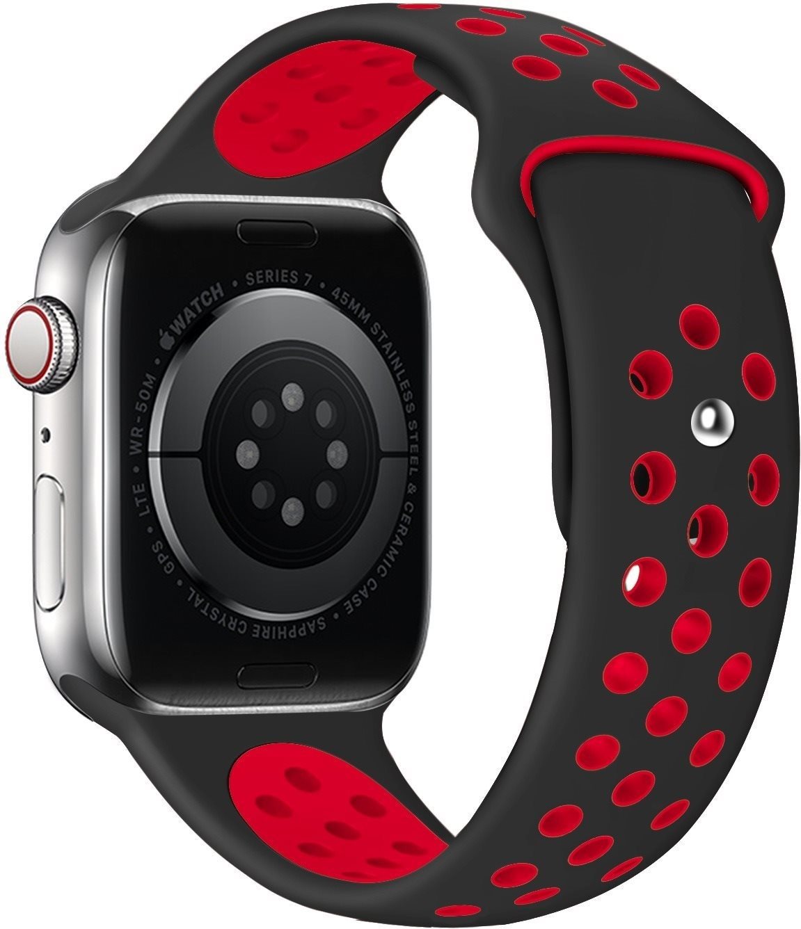 Eternico Sporty Apple Watch 38mm / 40mm / 41mm - Cool Lava and Black