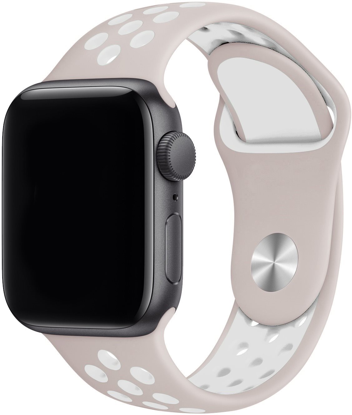 Eternico Sporty Apple Watch 38mm / 40mm / 41mm - Cloud White and Beige