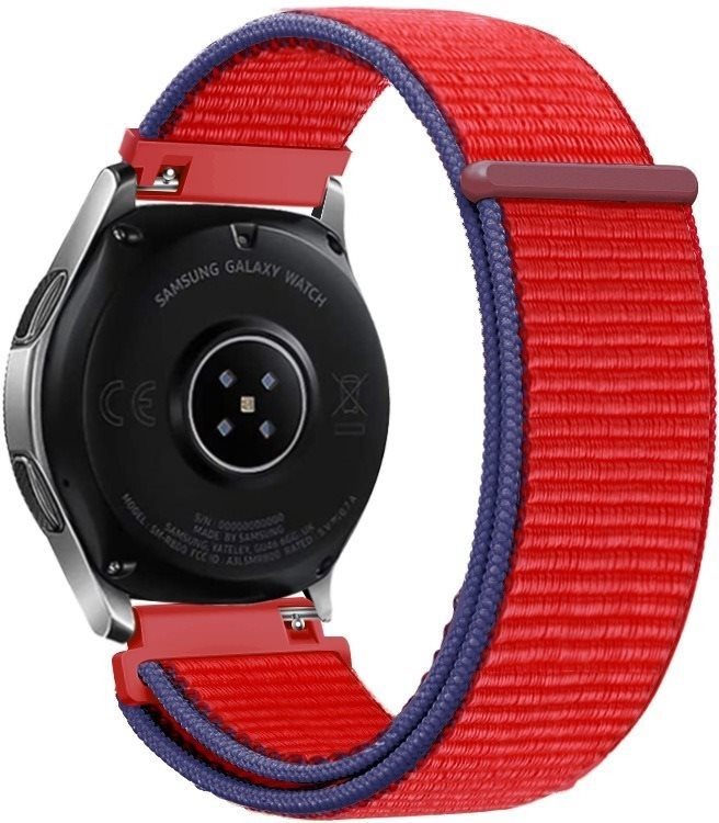 Eternico Airy Universal Quick Release 20mm - Chilli Red and Blue edge