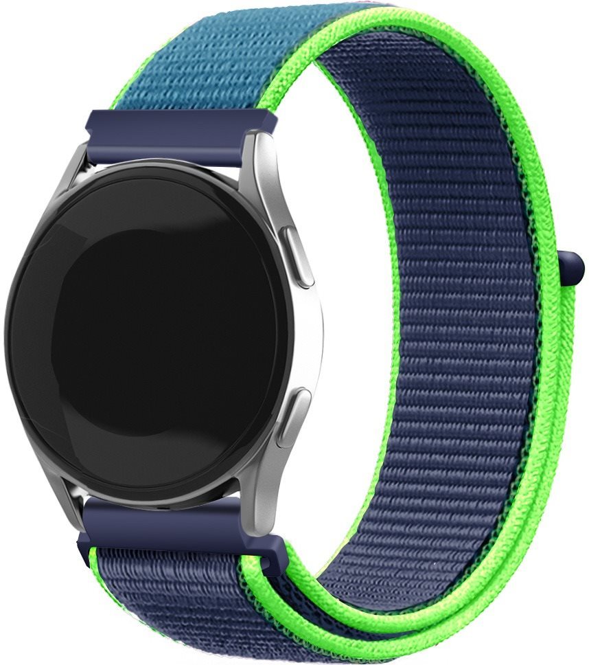Eternico Airy Universal Quick Release 22 mm - Night Blue and Green edge