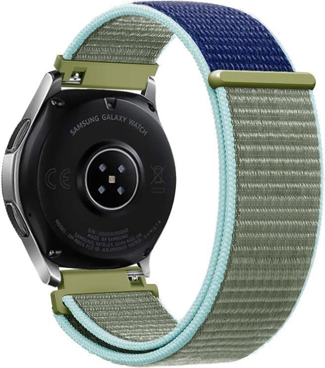 Eternico Airy Universal Quick Release 22 mm - Dark Blue and Green edge