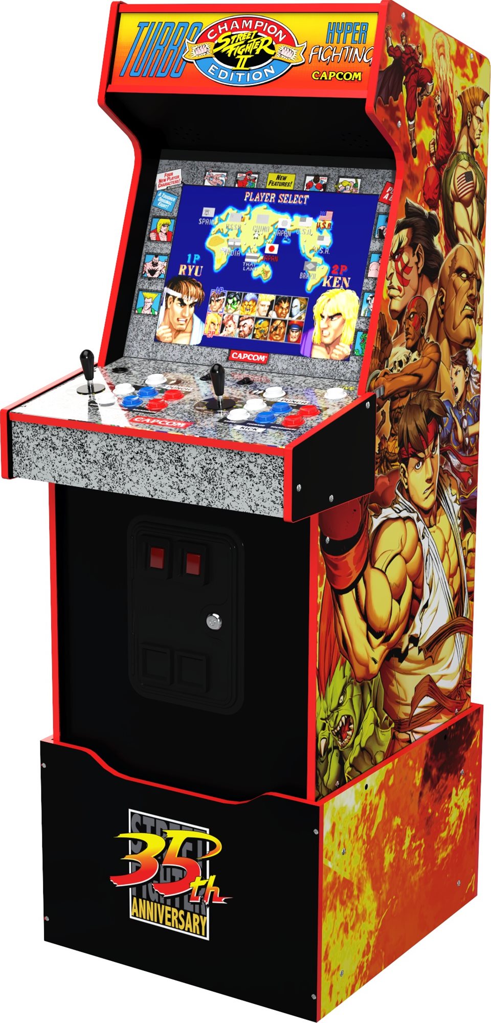 Arcade1up Street Fighter Legacy 14-in-1 Wifi Enabled