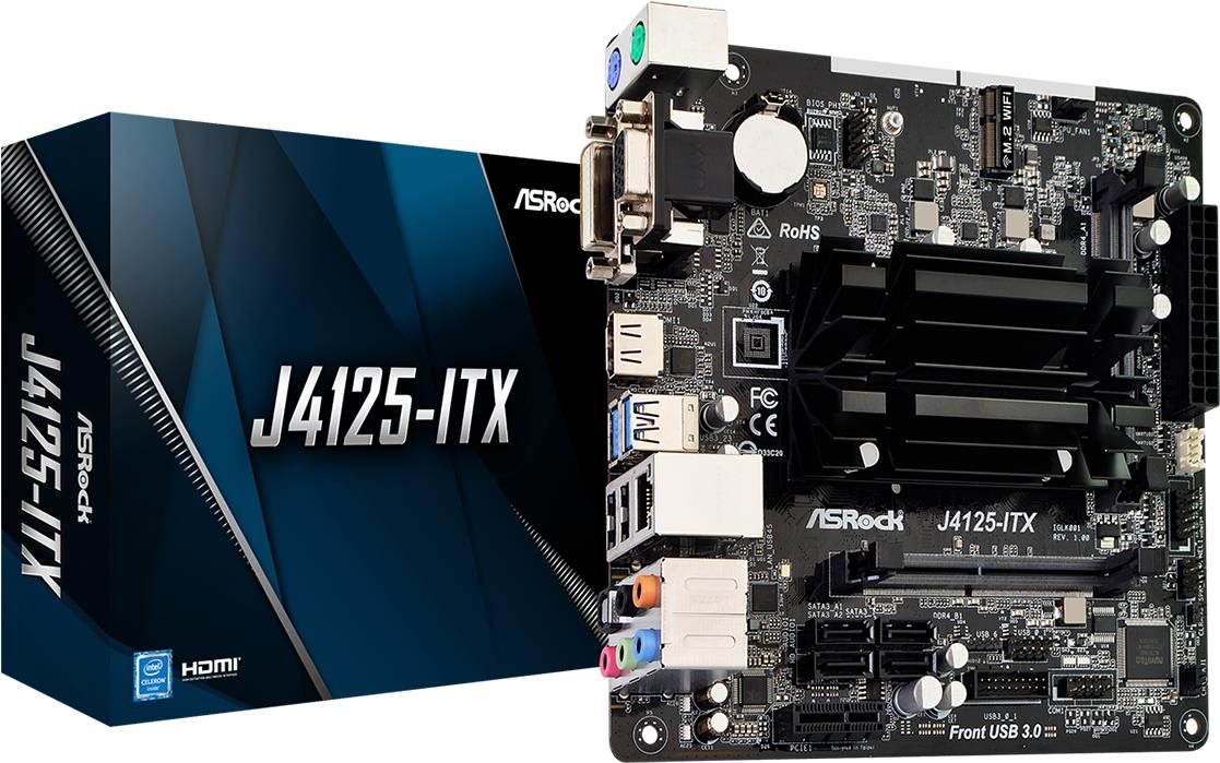 Alaplap ASROCK J4125-ITX