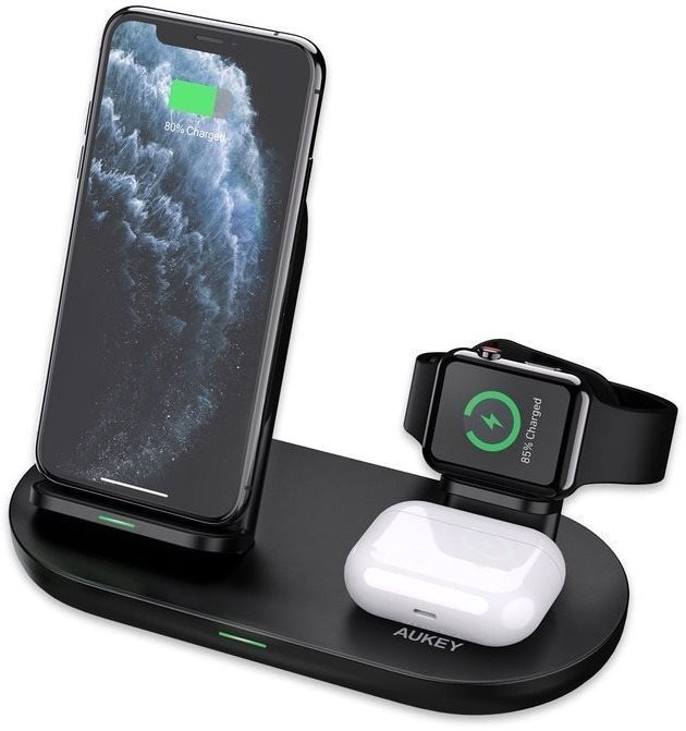 Aukey Aircore Series3-in-1 Wireless Charging Station