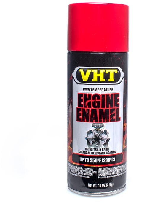 VHT Engine Enamel motorfesték, vörös, 288 °C-ig