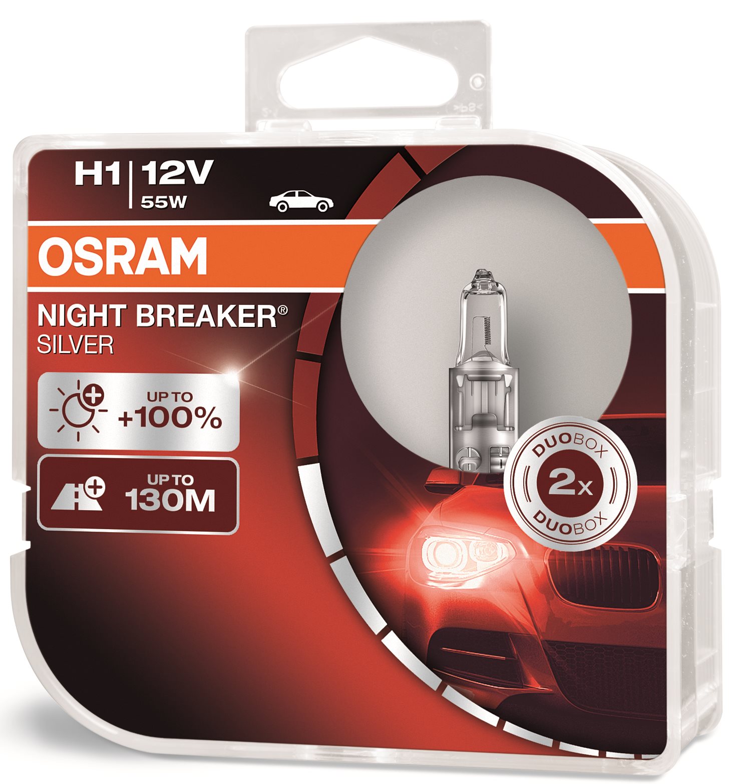 OSRAM H1 Night Breaker SILVER +100%, 2 db