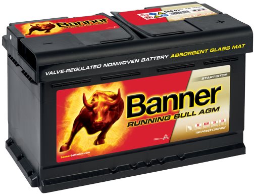 Banner Running Bull AGM 580 01, 80Ah, 12V (58001)
