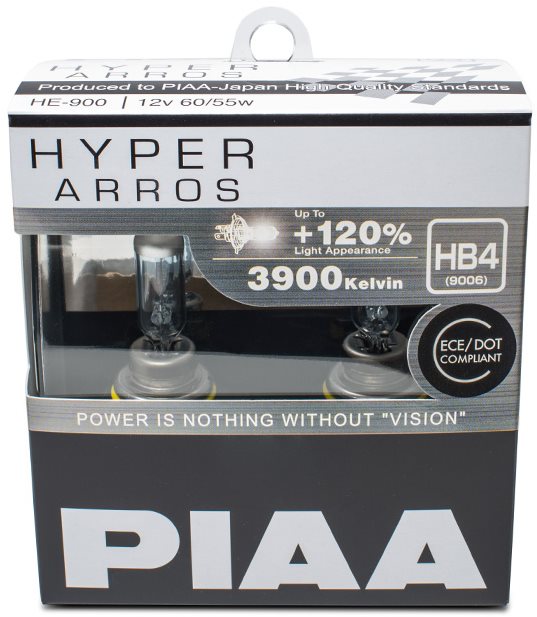PIAA Hyper Arros 3900K HB4 + 120%-kal több fény, 2 db