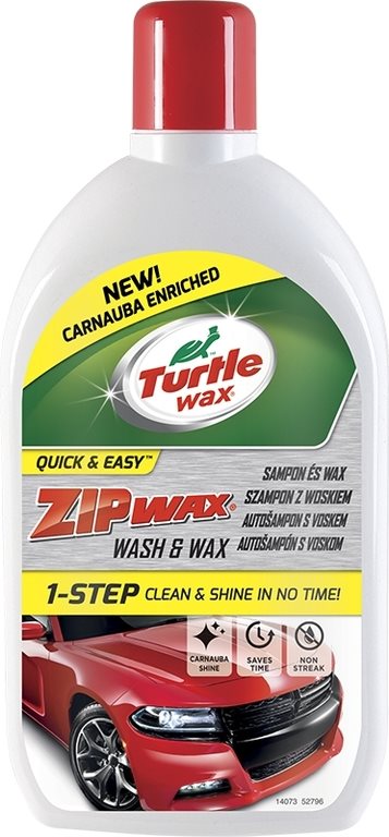 Turtle Wax ZIP WAX Sampon és wax 500ml +100% free