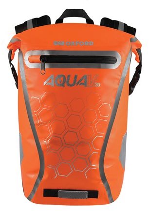 OXFORD Vodotěsný batoh AQUA V20 (oranžová, objem 20 L)