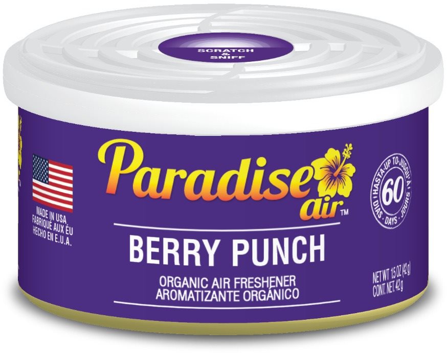 Paradise Air Organic Air Freshener, vůně Berry Punch