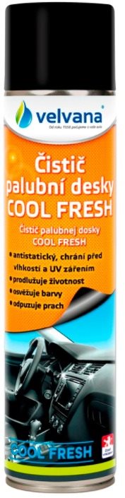 VELVANA műszerfal tisztító 600 ml Cool Fresh