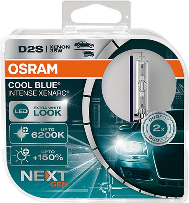 OSRAM Xenarc CBI Next Generation, D2S, 35W, 12/24V, P32d-2 Duobox