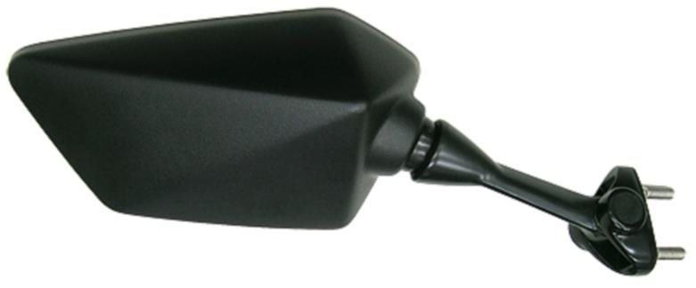Q-TECH zpětné zrcátko plastové (rozteč šroubů 28 mm), P
