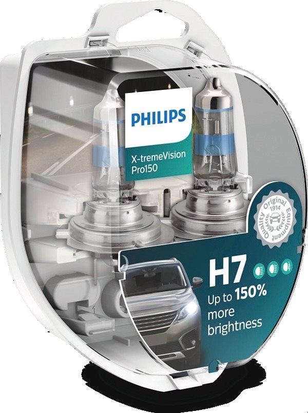 PHILIPS H7 X-tremeVision Pro150 2 db