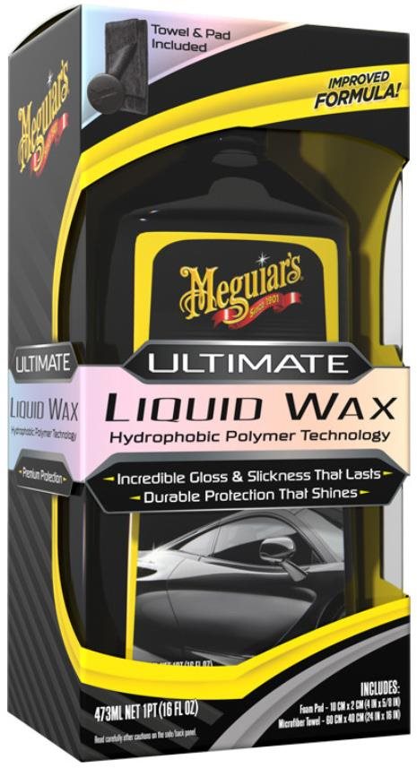 Meguiar's Ultimate Liquid Wax szintetikus polimer bázisú folyékony viasz, 473 ml