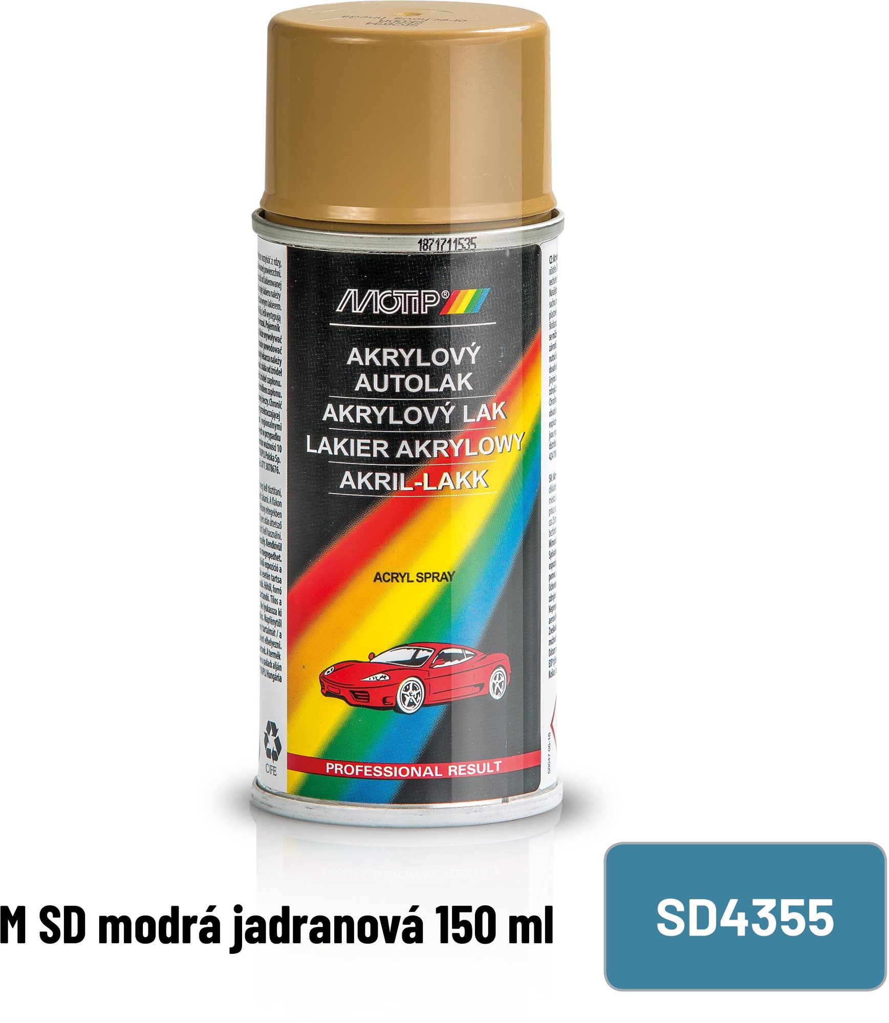 MOTIP M SD adriai kék 150ml