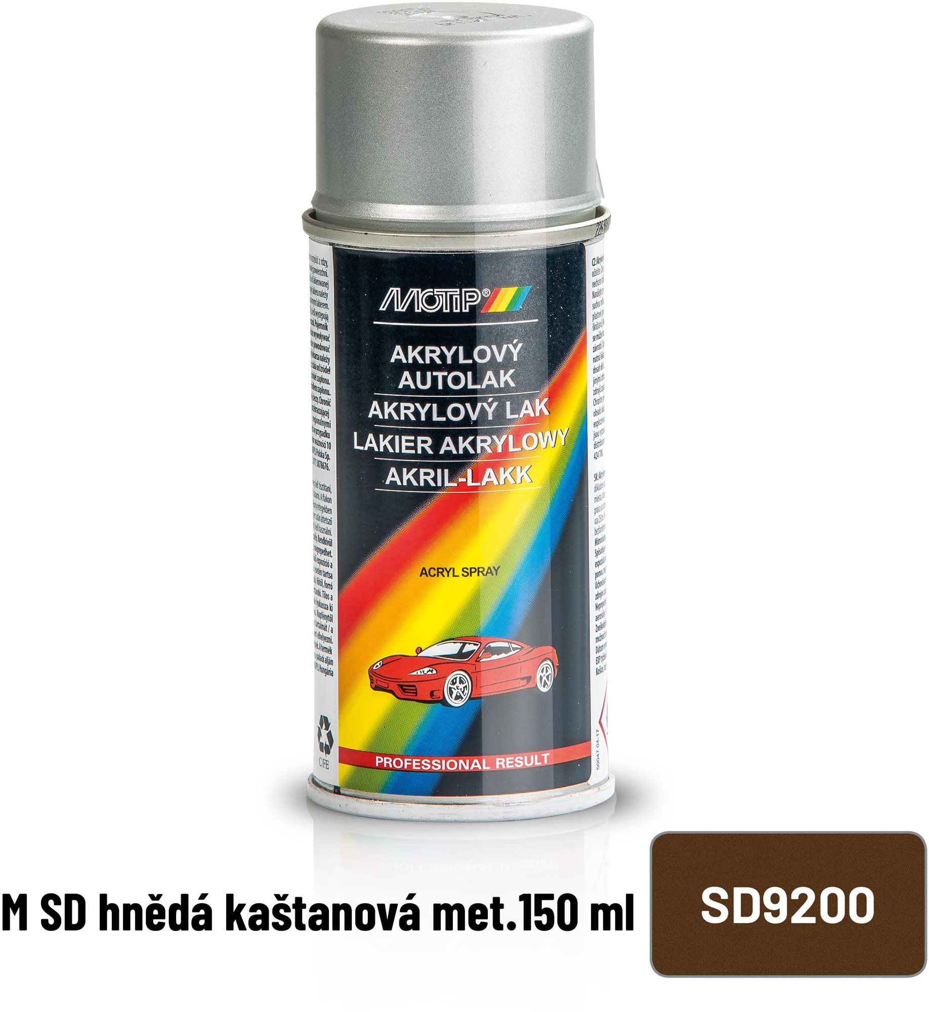 Festékspray MOTIP M SD gesztenye metál 150 ml