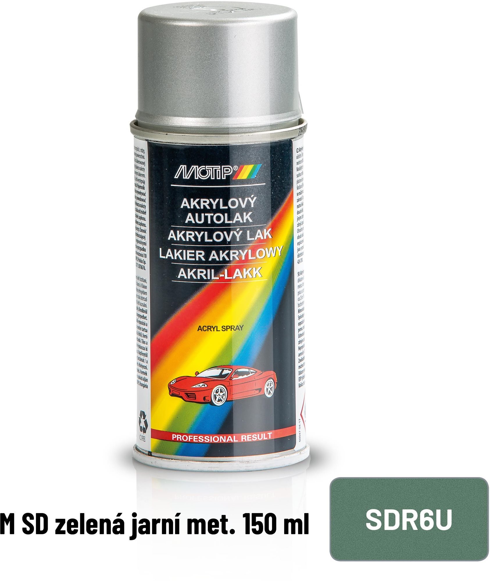 MOTIP M SD tavaszi zöld met.150 ml