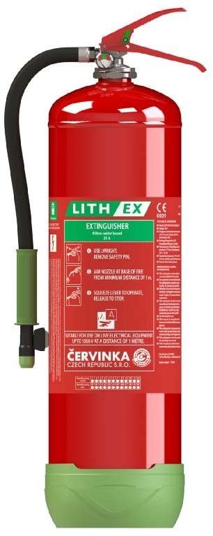 Červinka 9l lith ex aerosol tűzoltó készülék