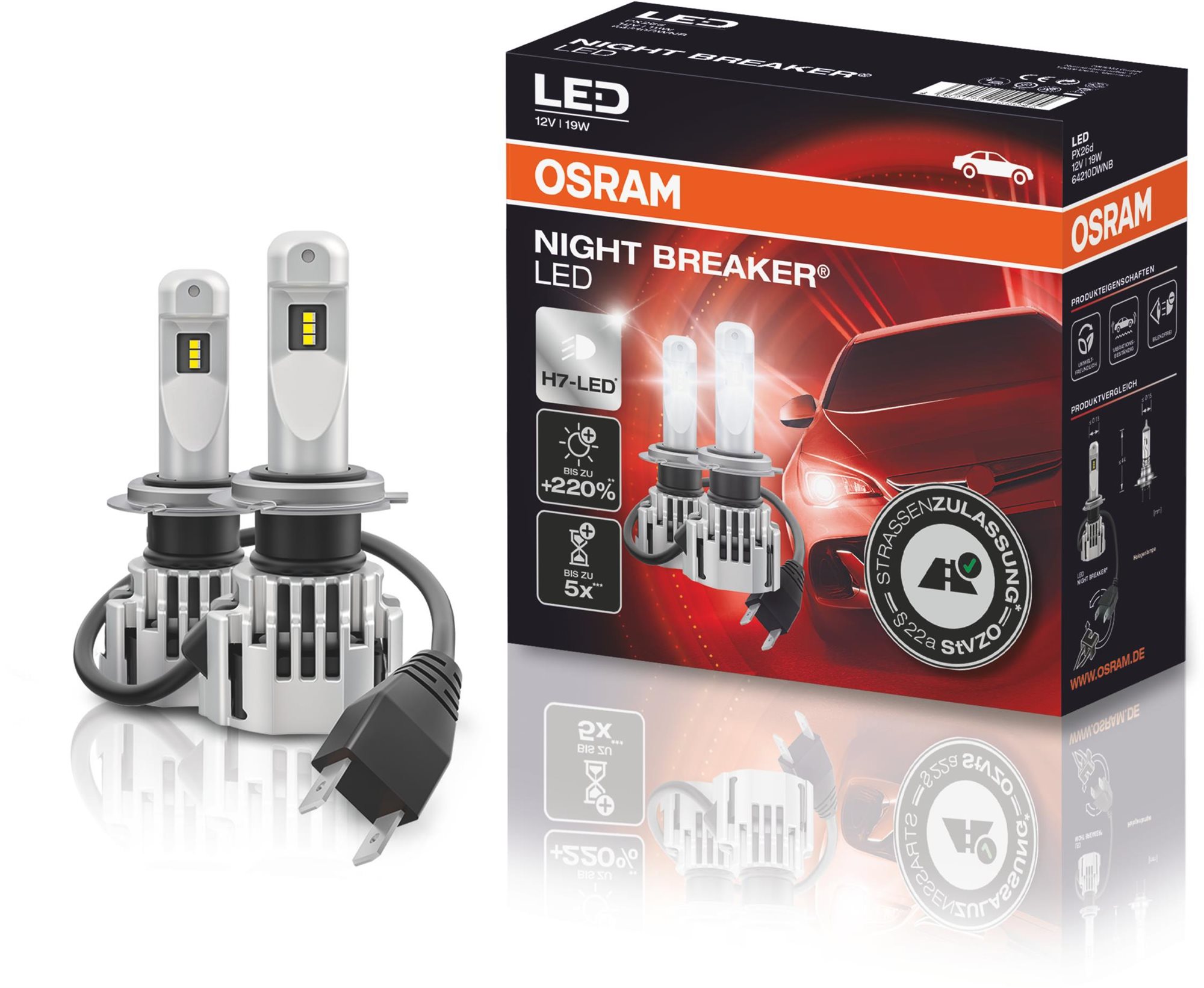 OSRAM LEDriving Audi TT 8J 2003-2014, E1 2039