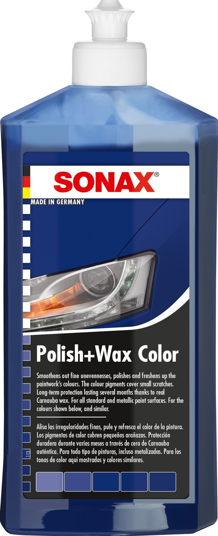 SONAX Polír és Wax NanoPro kék, 500 ml