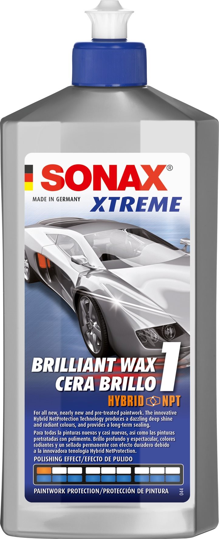 Autó wax SONAX Xtreme Brilliant Wax 1 - viasz, 500ml