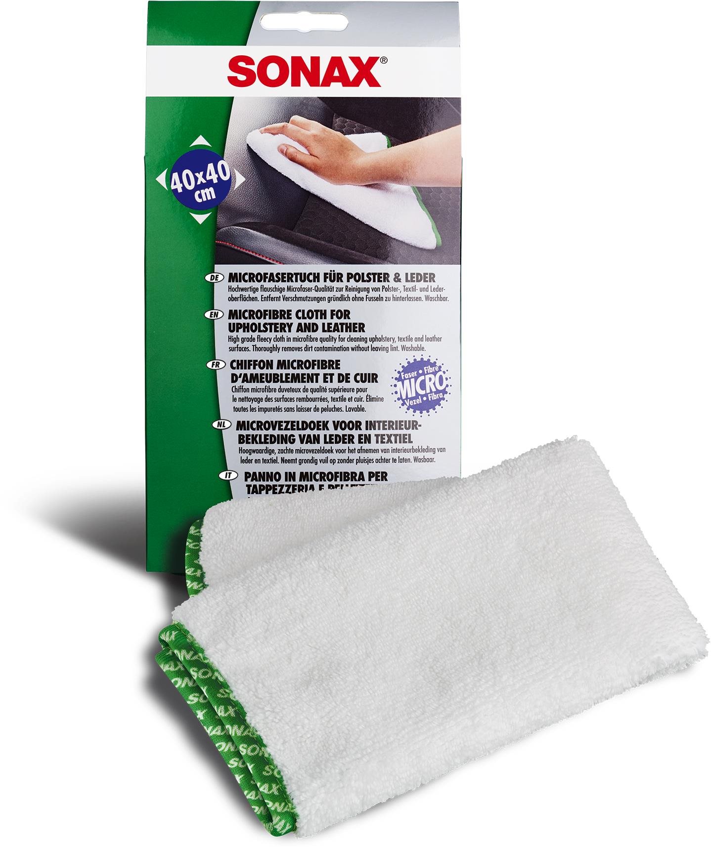 Sonax mikroszálas kendő textilhez és bőrhöz