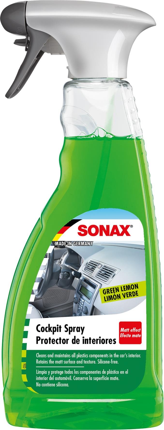 Sonax Műszerfal tisztító - Green Lemon - matt