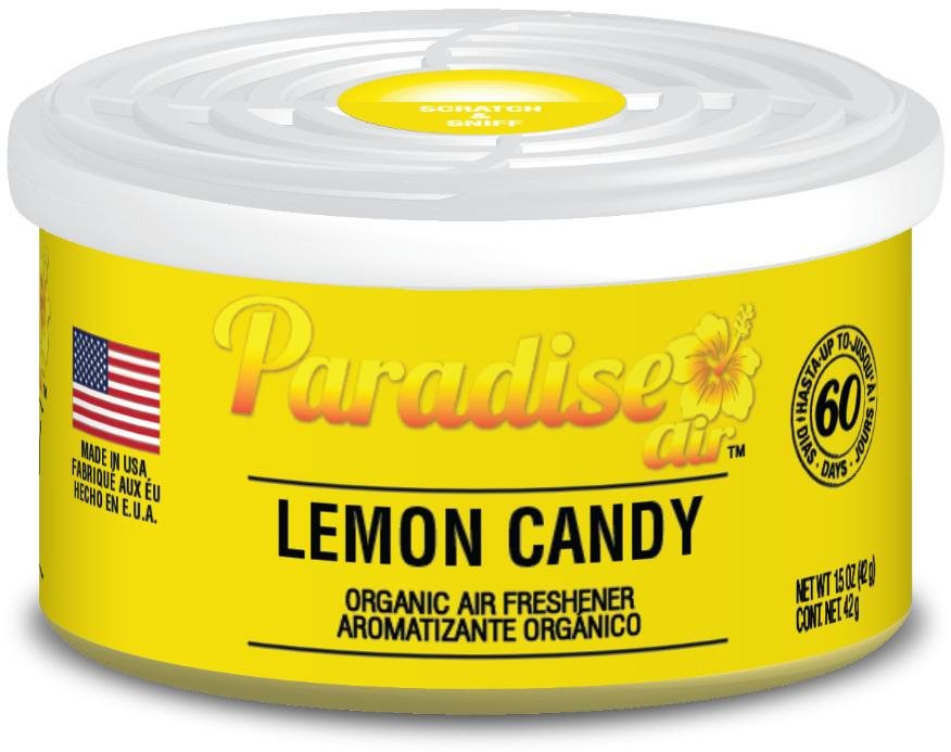 Paradise Air Organic Air Freshener 42 g vůně Lemon Candy