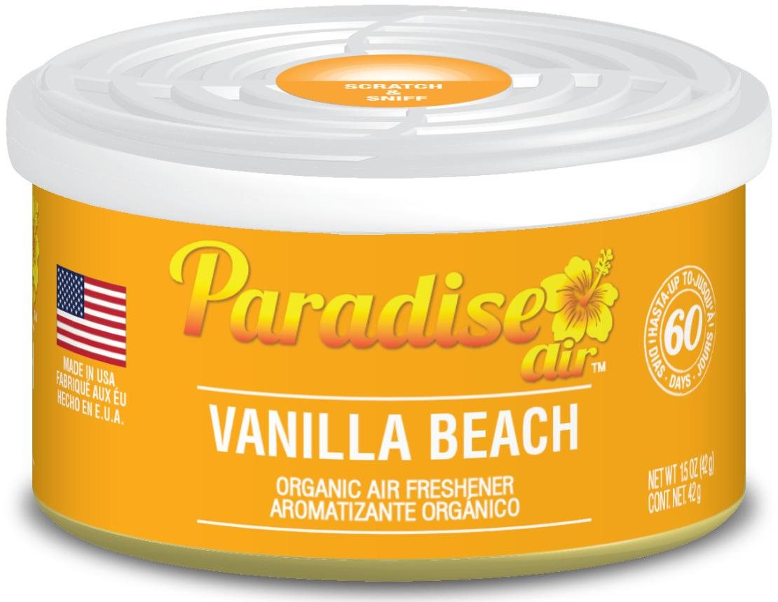 Paradise Air Organic Air Freshener - Vanilla Beach illat 42 g
