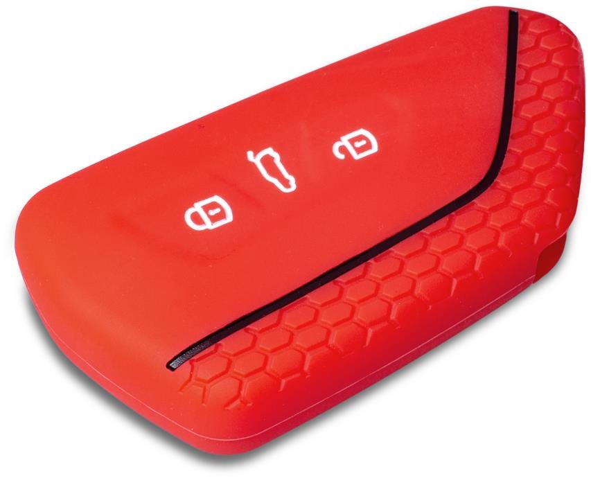 Escape6 ochranné silikonové pouzdro na klíč pro VW Golf 8 barva červená