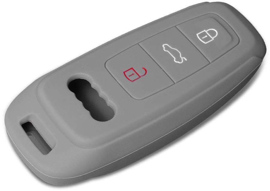 Escape6 ochranné silikonové pouzdro na klíč pro Audi A6/A7/A8 barva tmavě šedá
