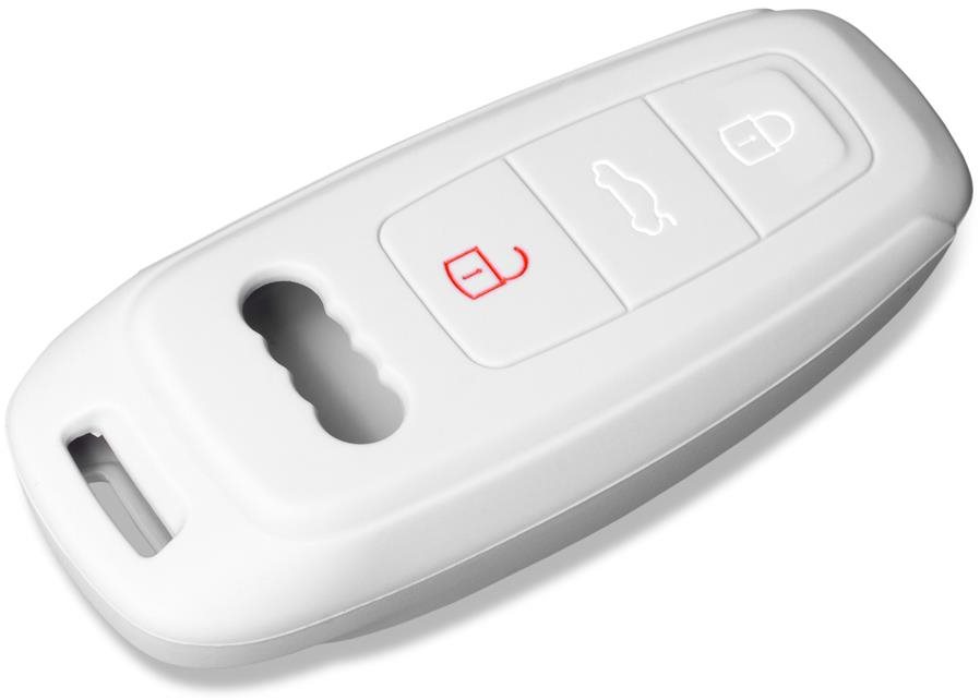 Escape6 ochranné silikonové pouzdro na klíč pro Audi A6/A7/A8 barva světle šedá