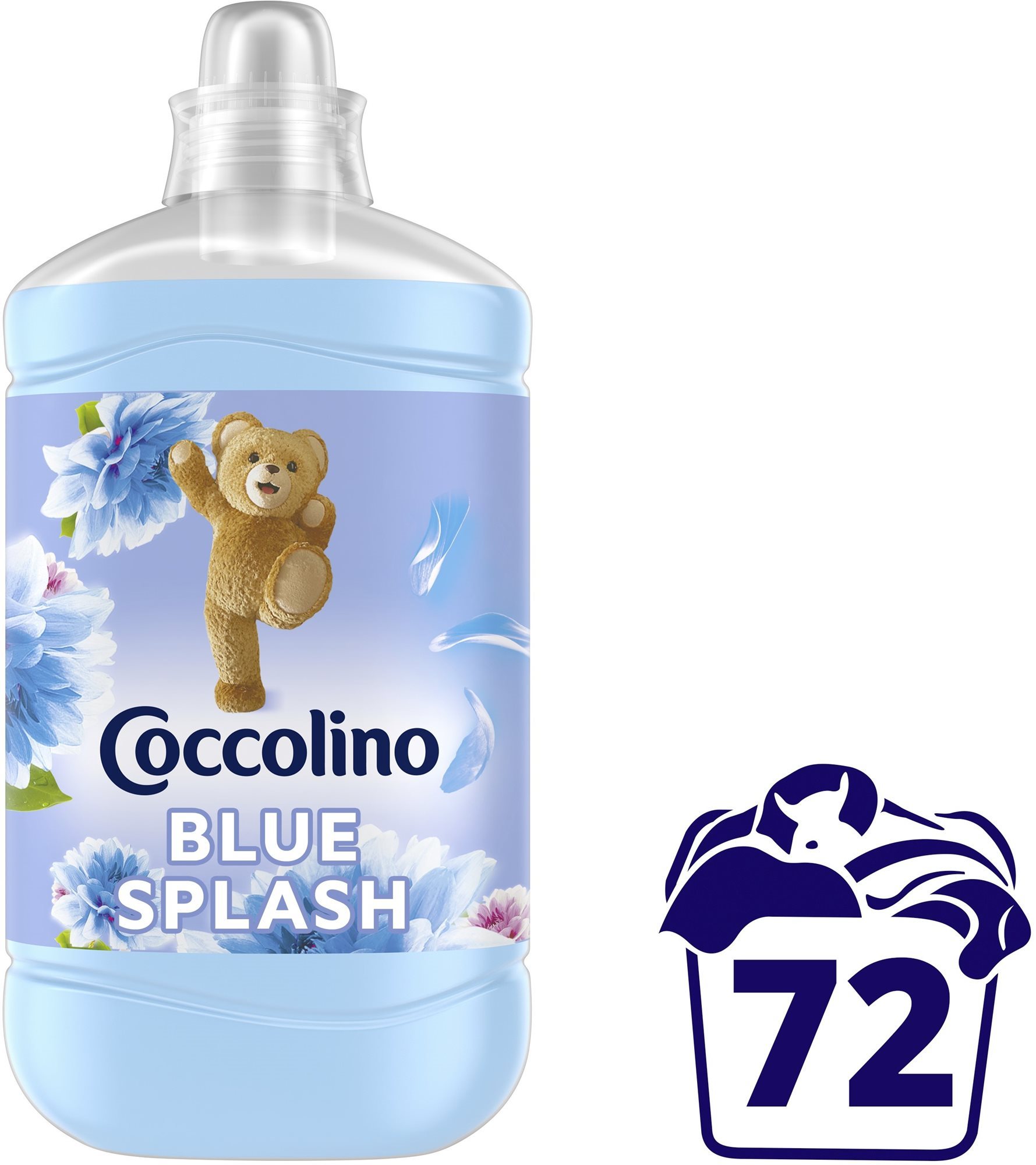 Öblítő COCCOLINO Blue Splash 1,8 l (72 mosás)