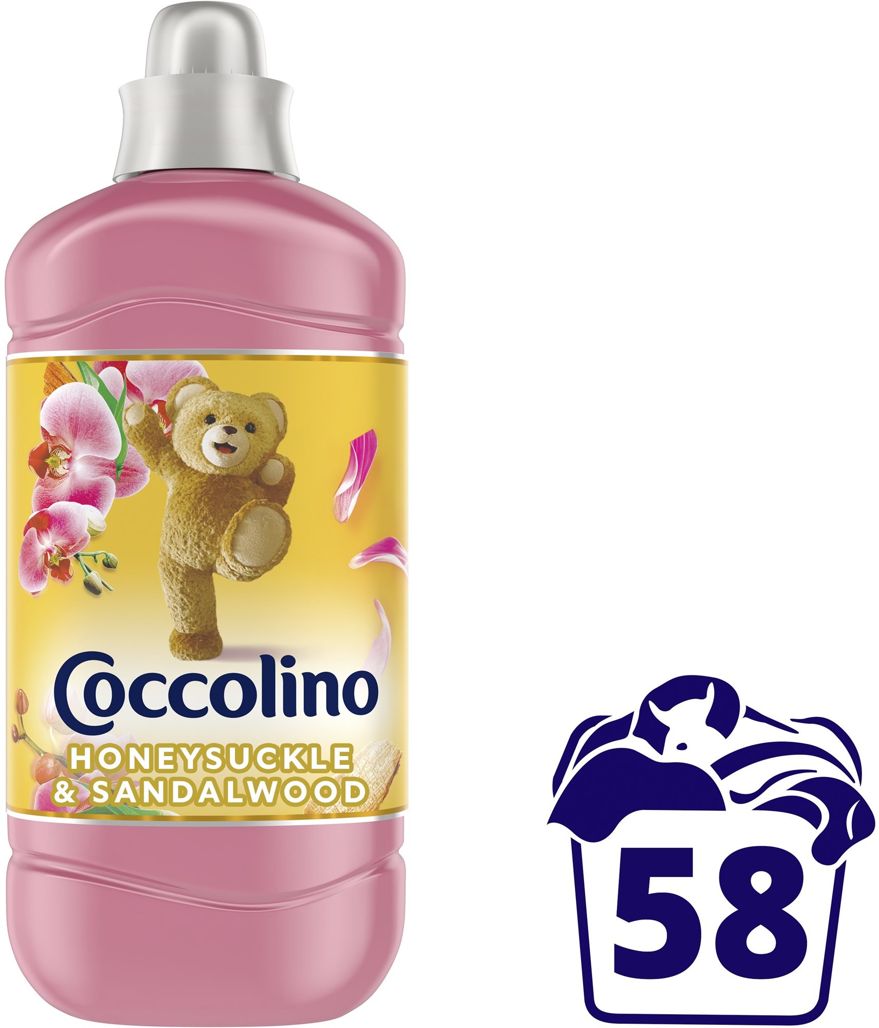 Öblítő COCCOLINO Creations Honeysuckle & Sandalwood 1.45 l (58 elem)