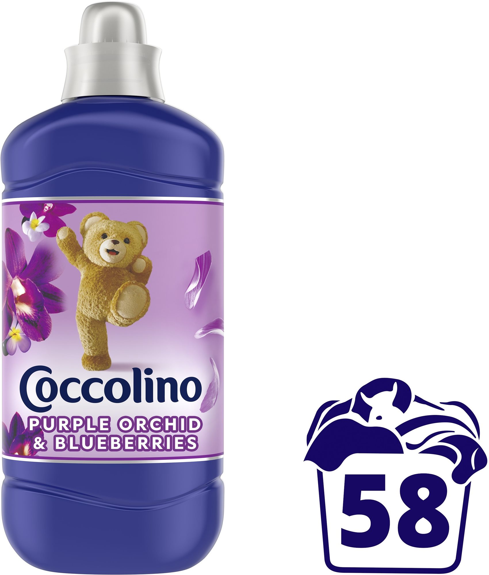 Öblítő COCCOLINO Creations Purple Orchid & Blueberry 1.45 l (58 mosás)
