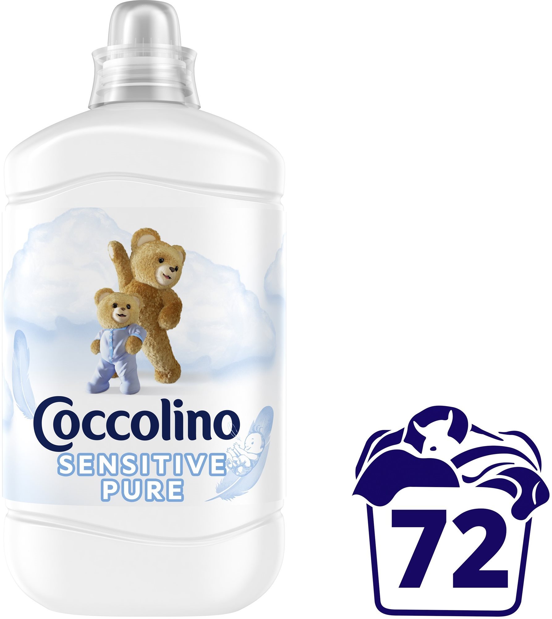 COCCOLINO Sensitive 1,8 l (72 mosás)