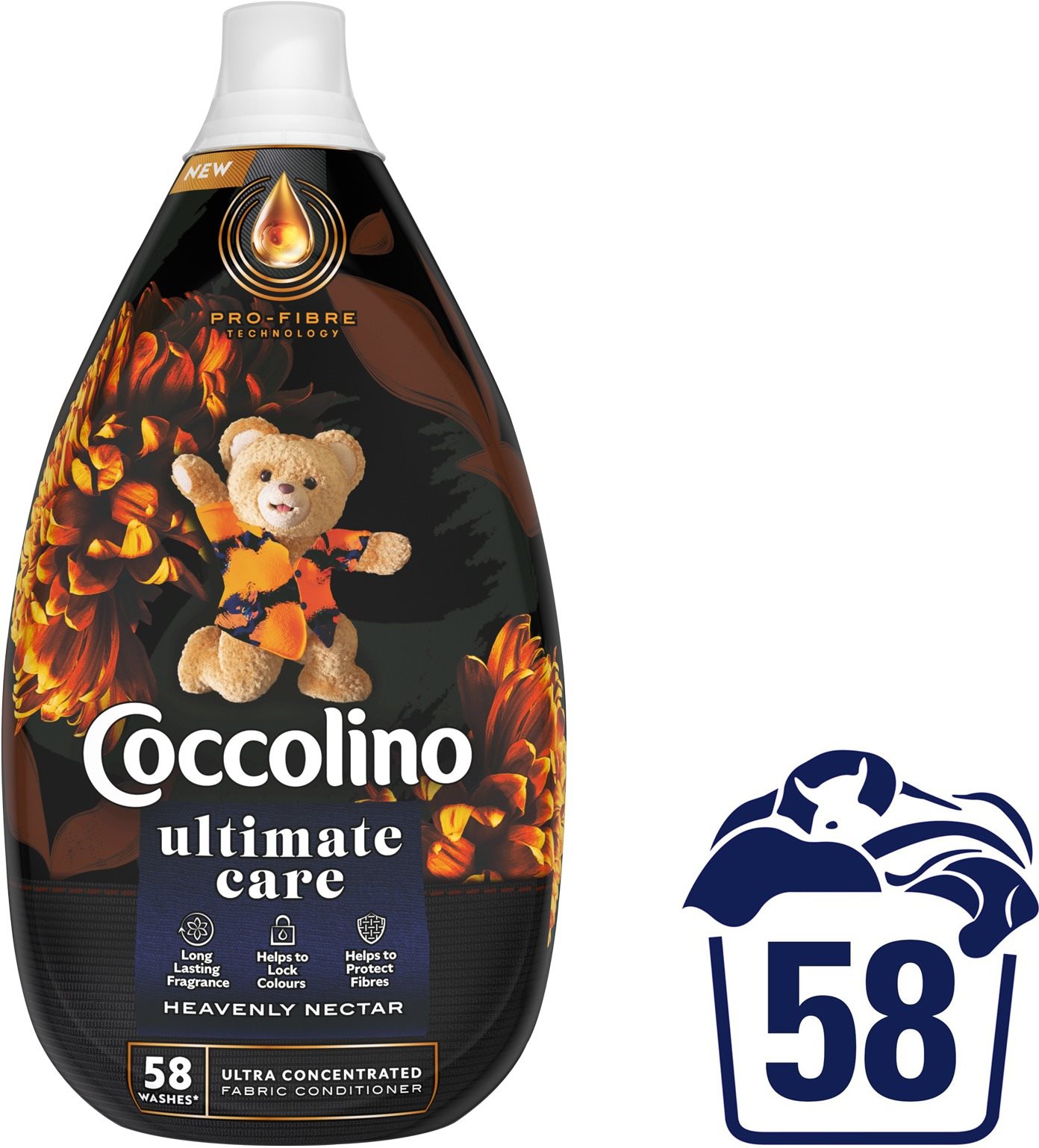 COCCOLINO Deluxe Heavenly Nectar 870 ml (58 mosás)