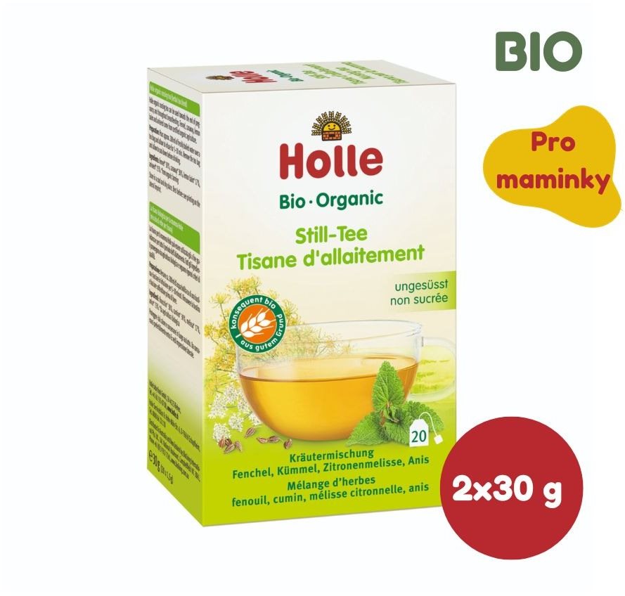 HOLLE Organic Tea szoptatós anyáknak 2×30 g