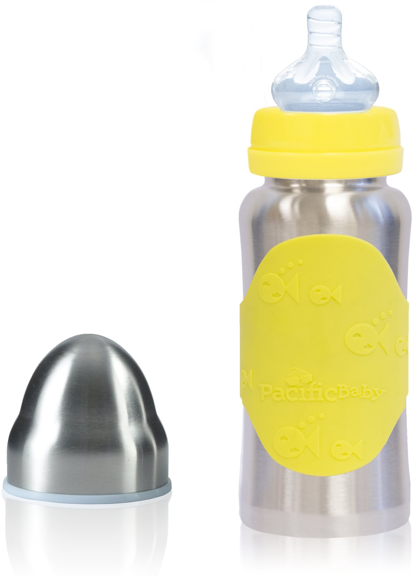 PACIFIC BABY Hot-Tot 200 ml - sárga / ezüst